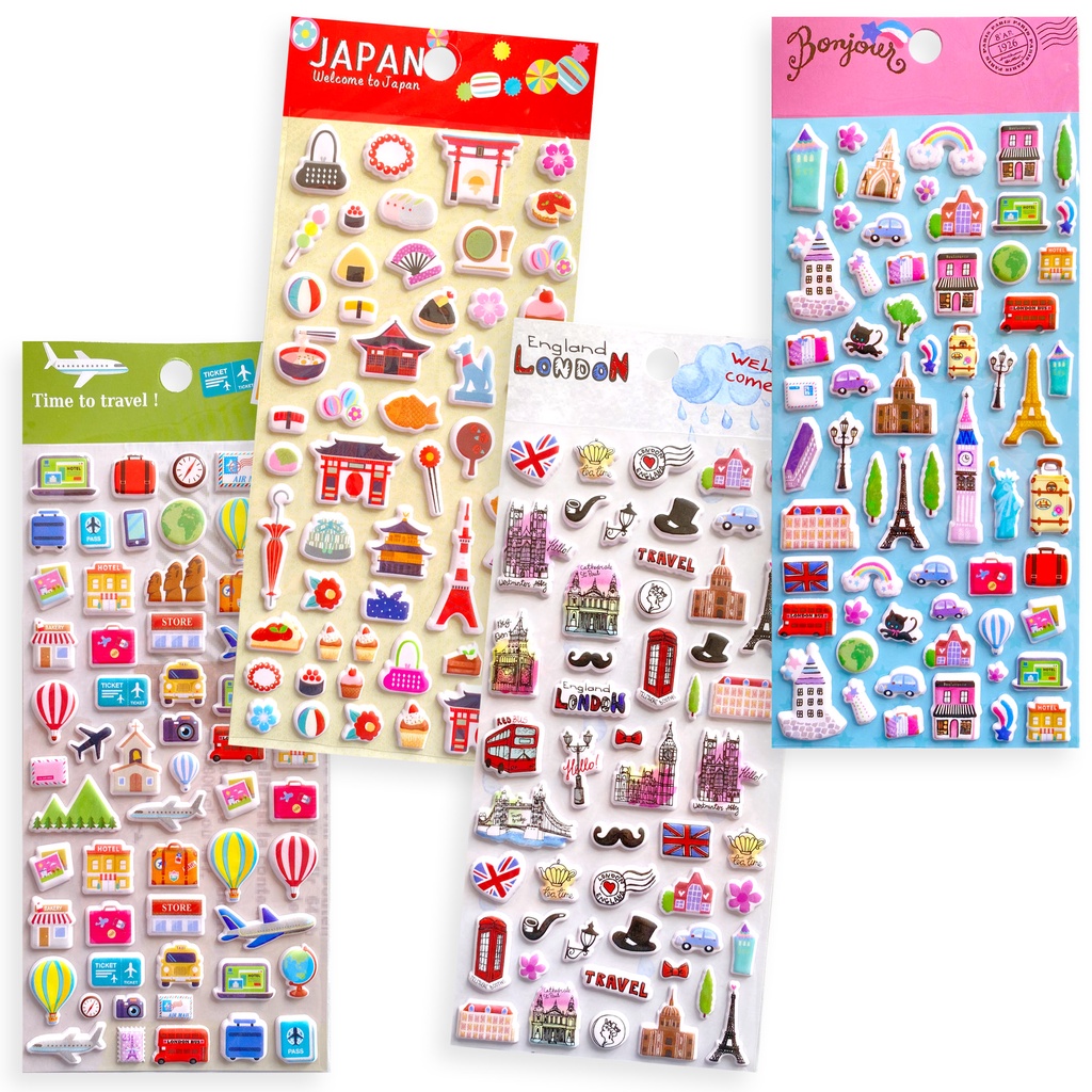 

Scoop Sticker Stiker Spons Travel Japan London Paris 64340200