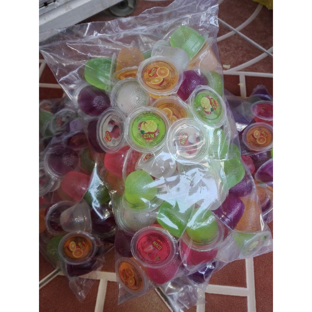 

inaco jelly kiloan ( 1kg isi 65 - 66 pcs) mix variant buah