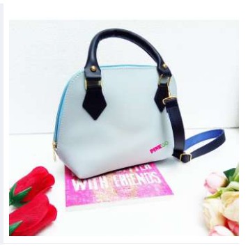 TAS April Ice Blue - Tas Wanita/ Tas Selempang/ Tas Bahu Wanita/ Tas Cewek/ Tas Murah