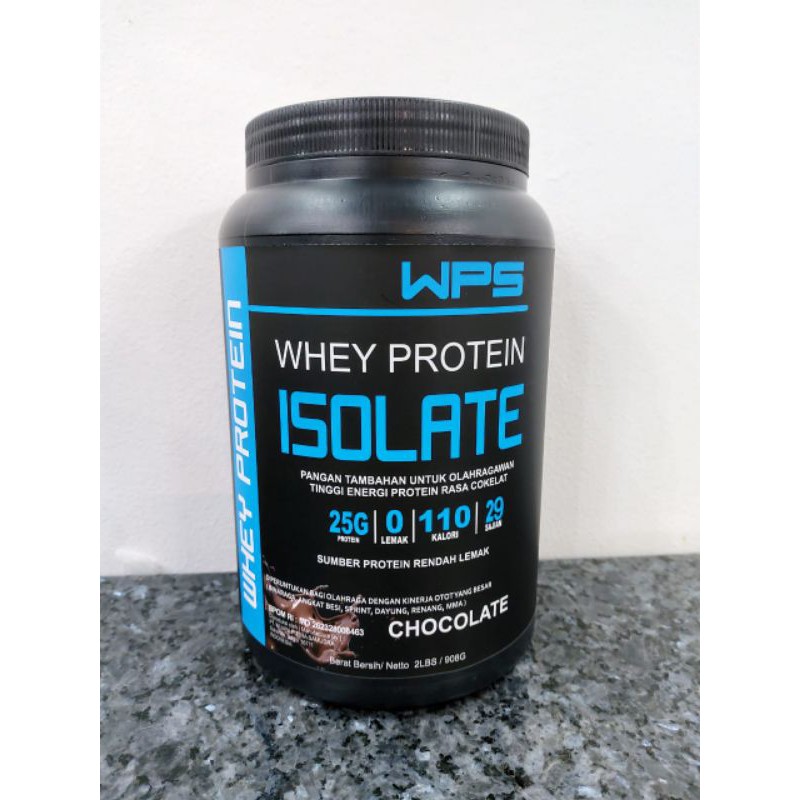 WPS WHEY PROTEIN ISOLATE 2 LBS BPOM HALAL MUI