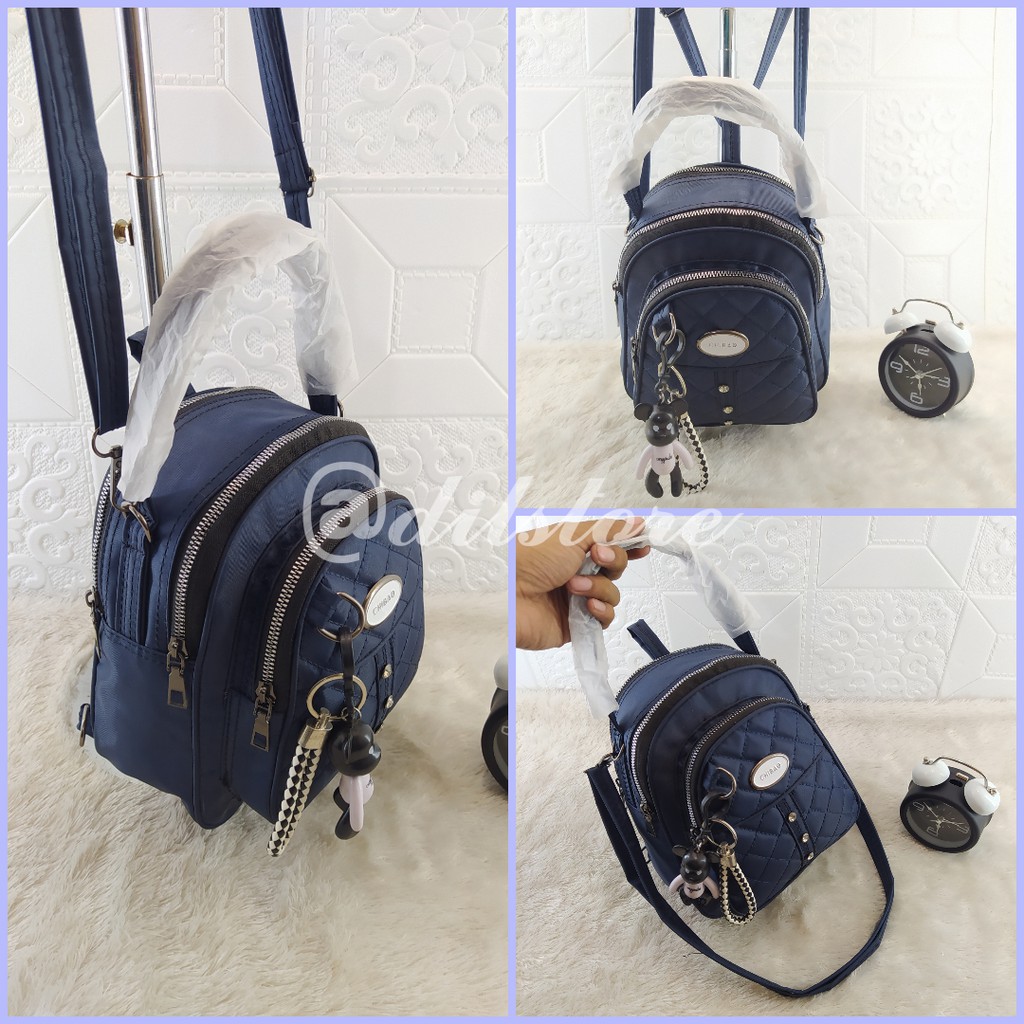 Tas Ransel cibao mini 3in1 multifungsi terbaru free accesories gantungan IMPORT lucu