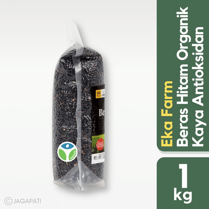 

540ffiepp Eka Farm - Beras Hitam 1Kg - Organik - Antioksidan 244Q40112