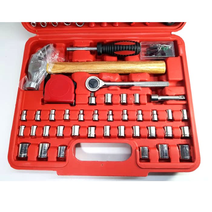 Kenmaster Toolkit 110 Pcs Set Tool Kit Pertukangan