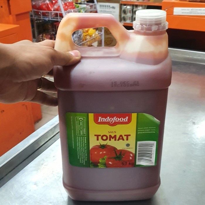 

PCS 5700ML - SAUS TOMAT INDOFOOD SAOS KETCHUP 5.7lt / not ABC / GOJEK atayatoko