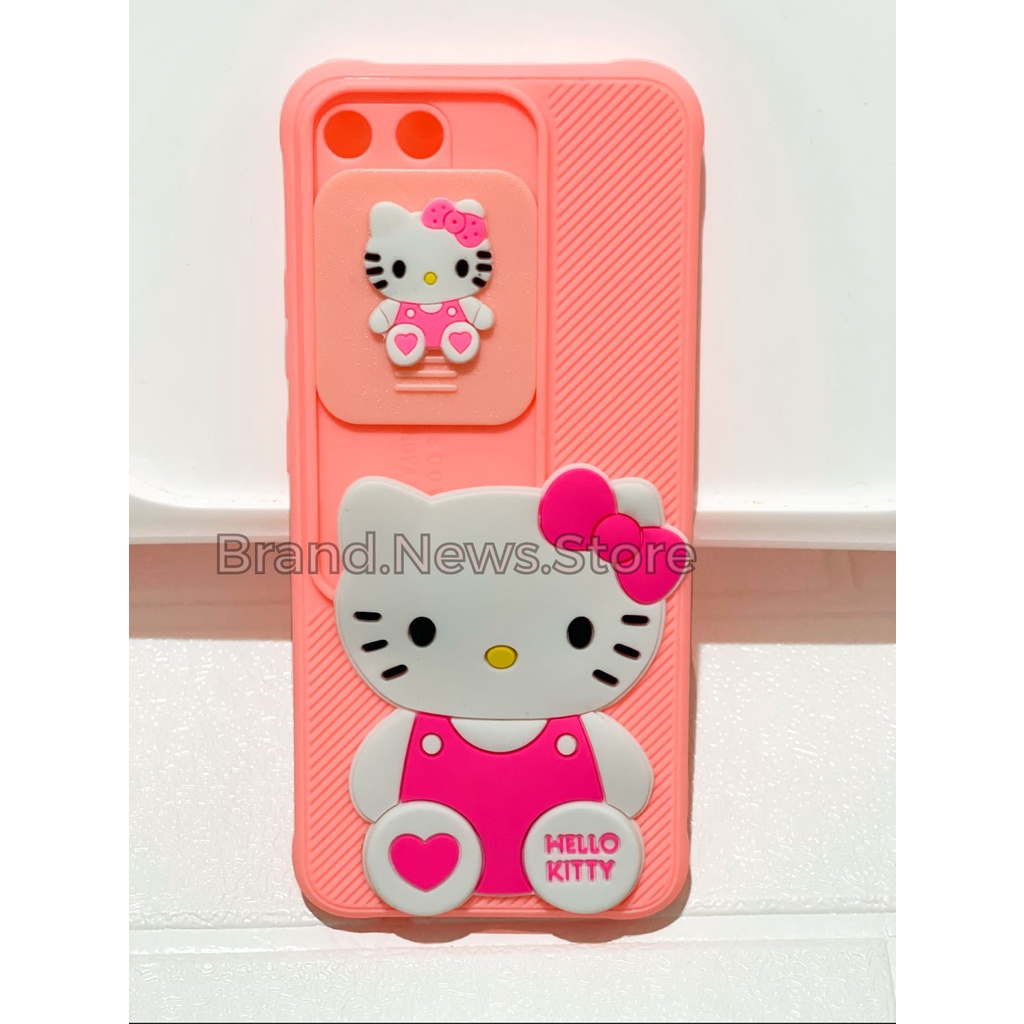 VIVO Y91C Y1S Y30 Y50 Y30I Y72 V21 Y91 Y95 Y93 Y52 SOFT CASE BONEKA KARAKTER DISNEY + SLIDE CAMERA PROTECTOR