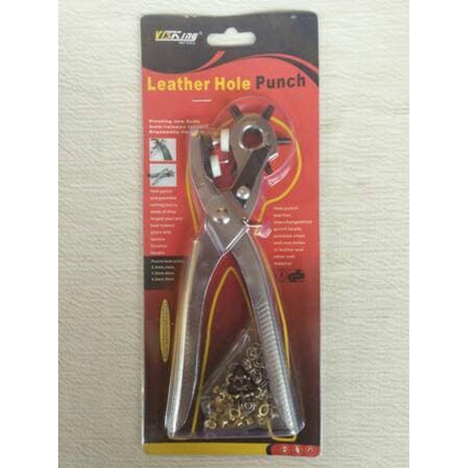 

Dijual Pembolong Kulit Gesper Sabuk + Mata / Leather Hole Punch