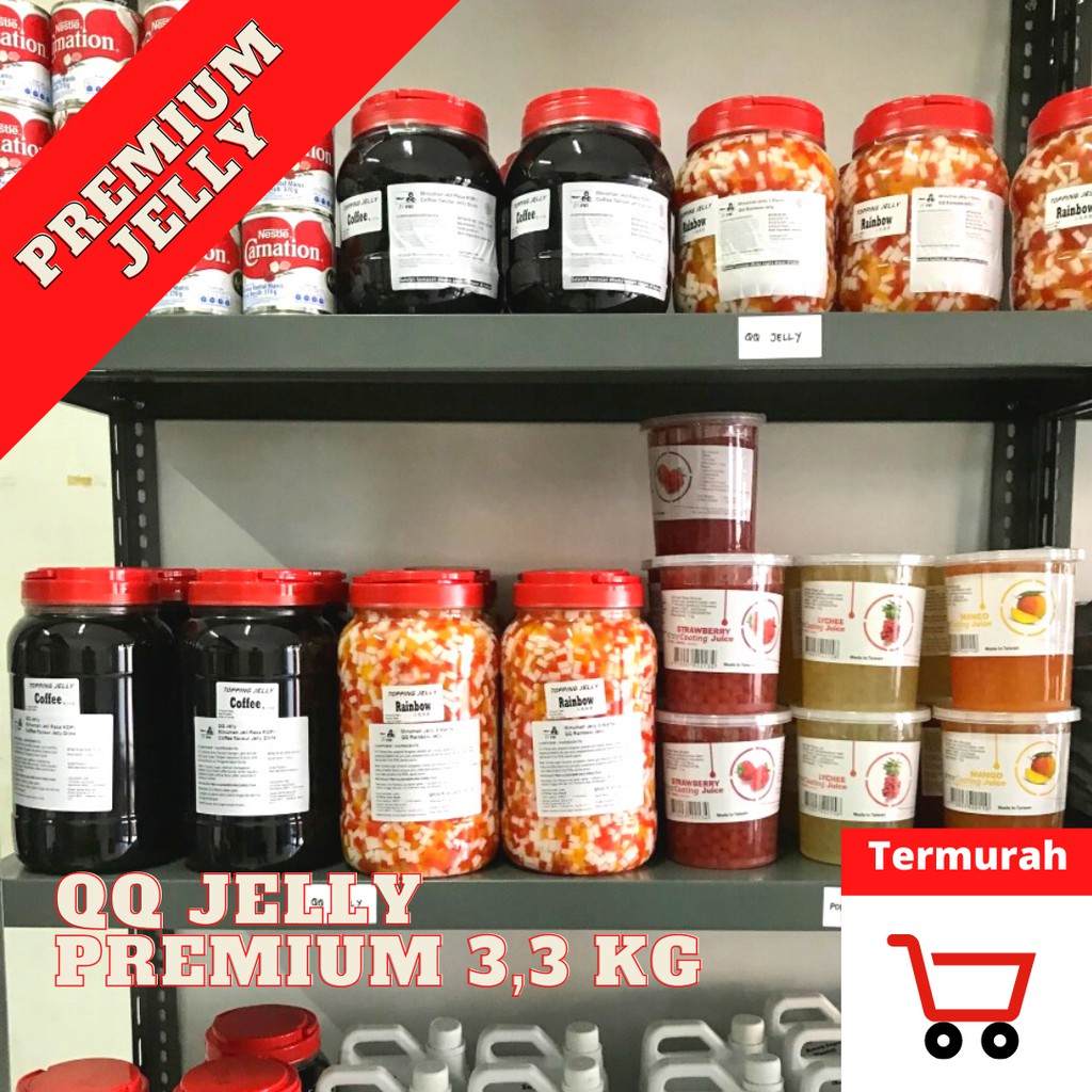 ITPIN QQ JELLY Rainbow/Coffee Premium 100% Ori |3,3 kg