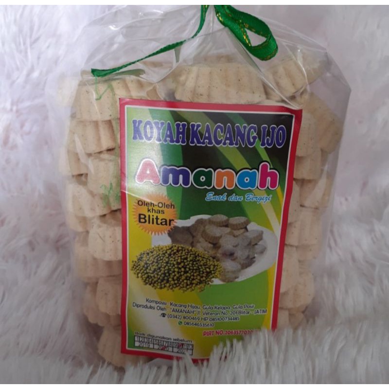 KOYAH KACANG HIJAU / KUE SATU KEMAS KUNCIT KHAS BLITAR