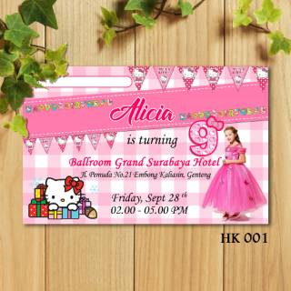 81+ Contoh Surat Undangan Ulang Tahun Hello Kitty Gratis Terbaru