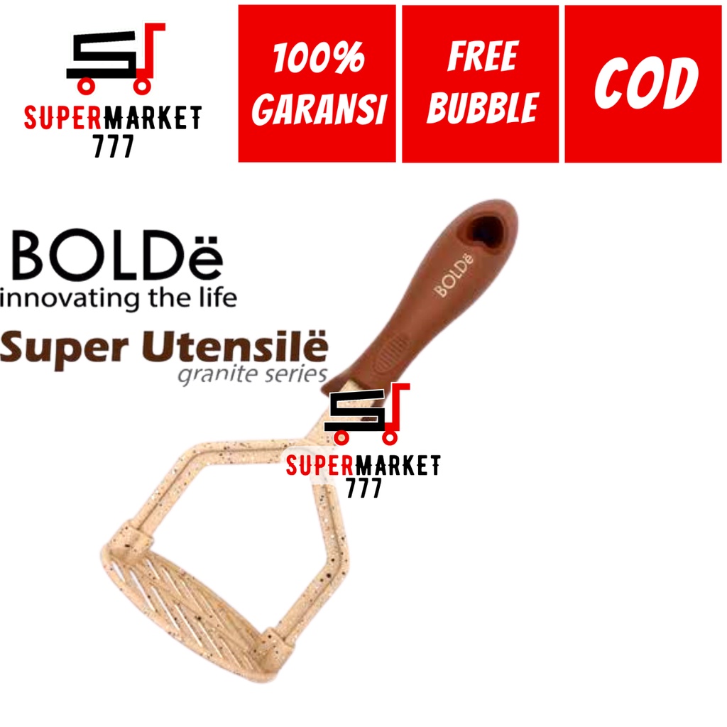 BOLDE SILICONE UTENSILE MASHER PENGHANCUR KENTANG UTENSILE BOLDE TURNER SODET SUTIL SPATULA SILICONE