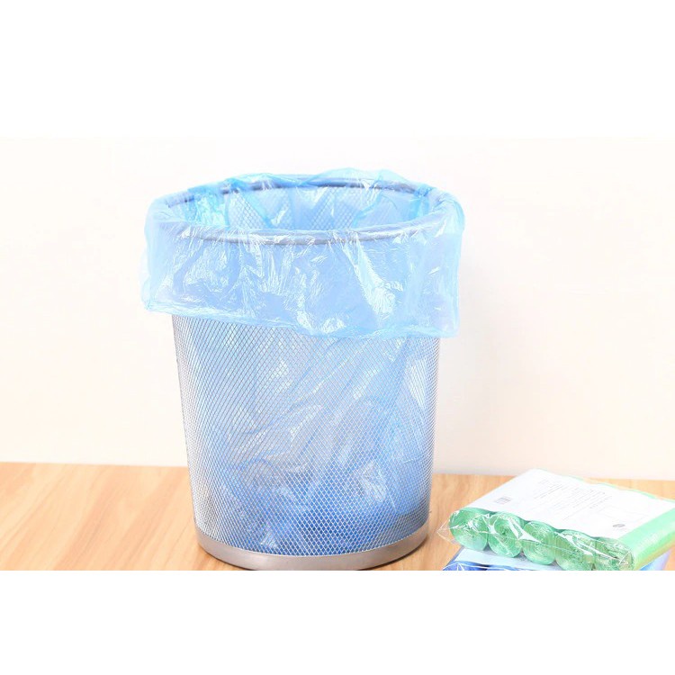 Kantong Plastik Sampah Disposable Trash Bag 45x50cm 5 Roll - W1919