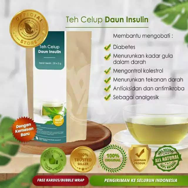 

TEH HERBAL CELUP DAUN INSULIN