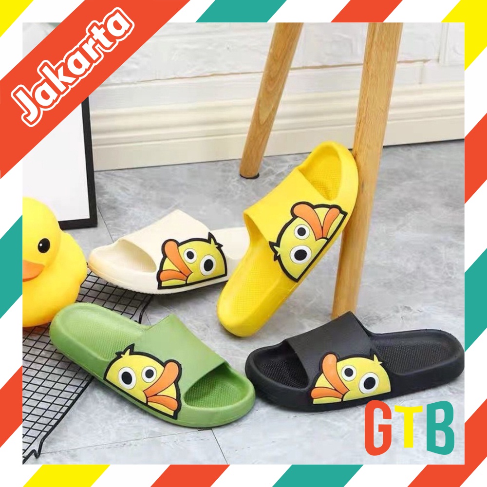 ❤️GTB❤️ Sandal Jelly Import Outdoor Duck &amp; Shiba Inu R794