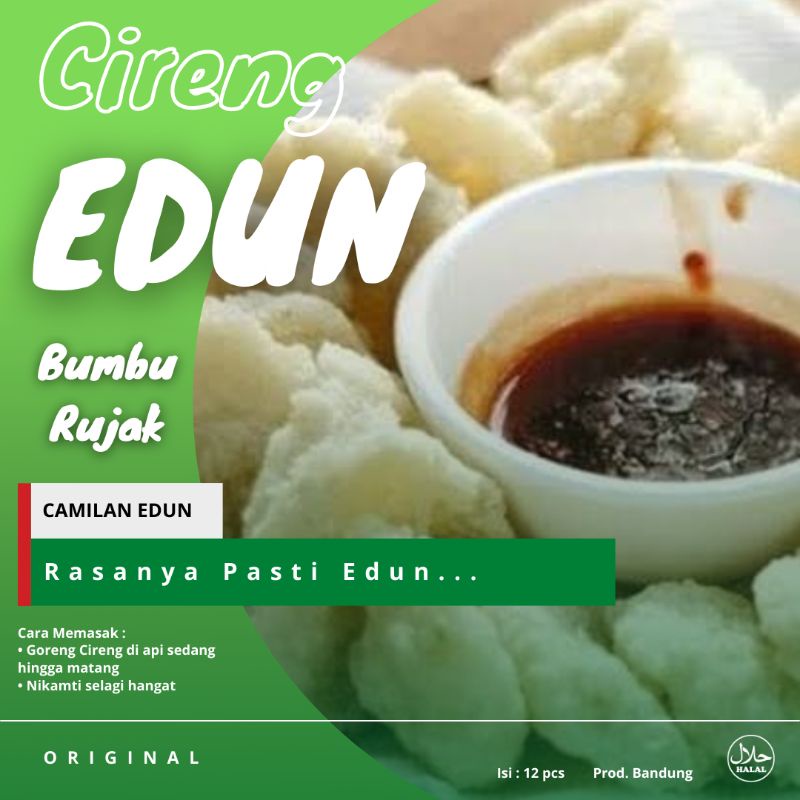 

Cireng Edun Original Sambal Rujak