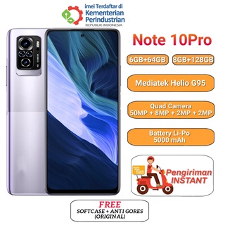 HP Note 10 Pro 6/64 GB + 8/128 GB – 7.2” FHD+ Super Fluid Display – Helio G85 – Android 11 handphone murah Garansi Resmi