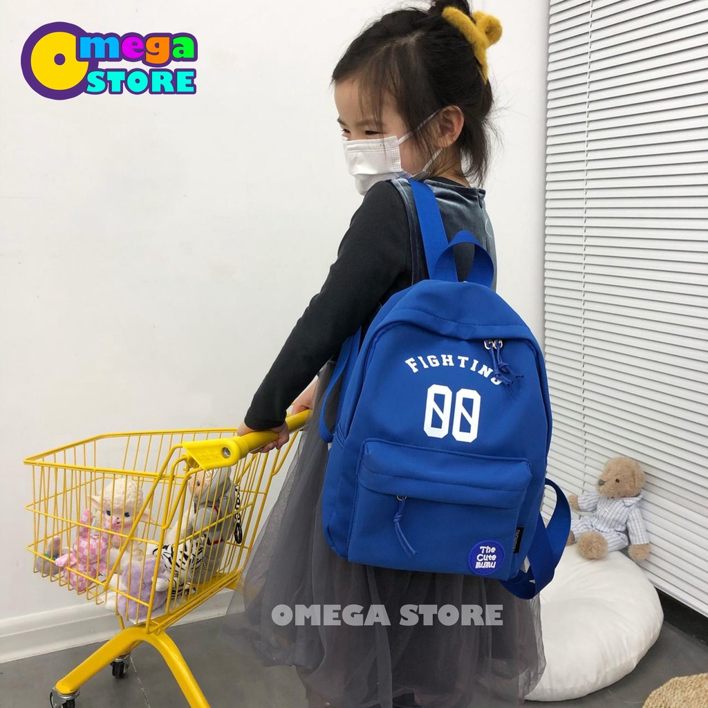 [O&amp;S] Tas Ransel Anak Sekolah TK SD SMP Unisex Desain Lucu Kekinian-OS203