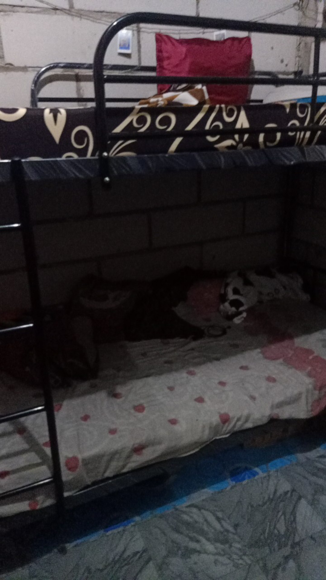 Ranjang Susun Ranjang Tingkat Besi Uk. 90 X 200 Garansi + Busa Inoac Asli