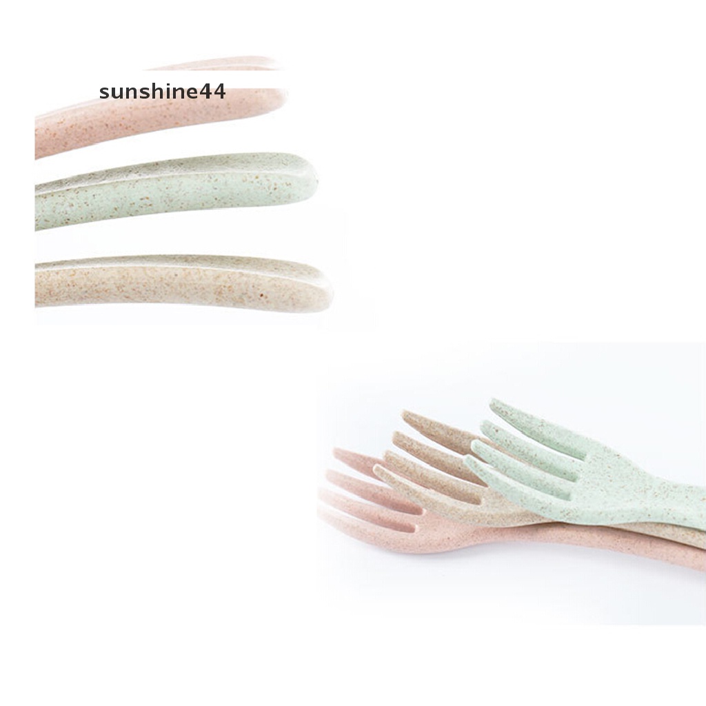 Sunshine Garpu Makan Bayi Bahan Pp Food Grade Ramah Lingkungan