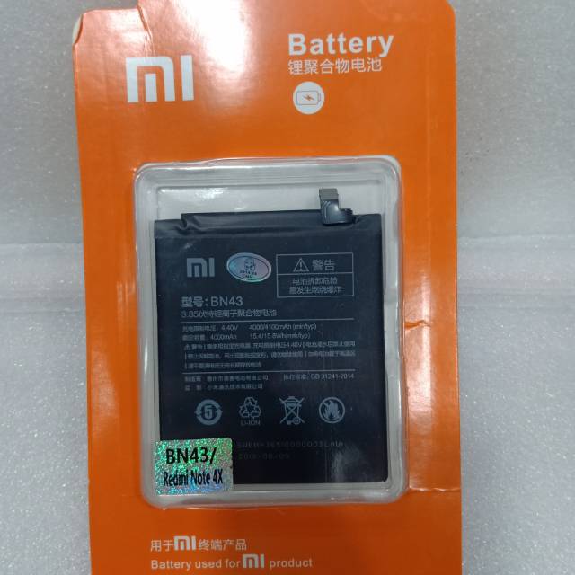Baterai Redmi Xiaomi Note 4X