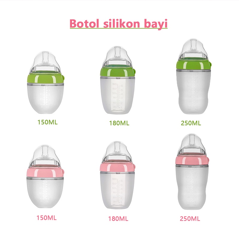 Botol Silikon Bayi/PIKO BELLO Bayi Botol Susu/Botol L18/19