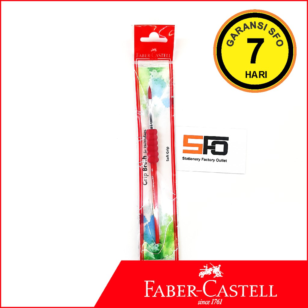 

Grip Brush Faber Castell Merah (Kuas cat air)