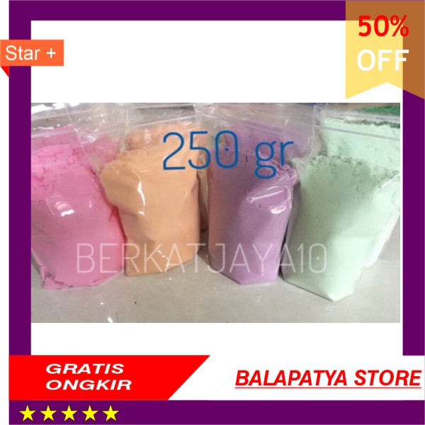 

TERLARIS !!! Gula Dingin Gula Donat Mint Warna Dusting Sugar Donut repack 200 gram