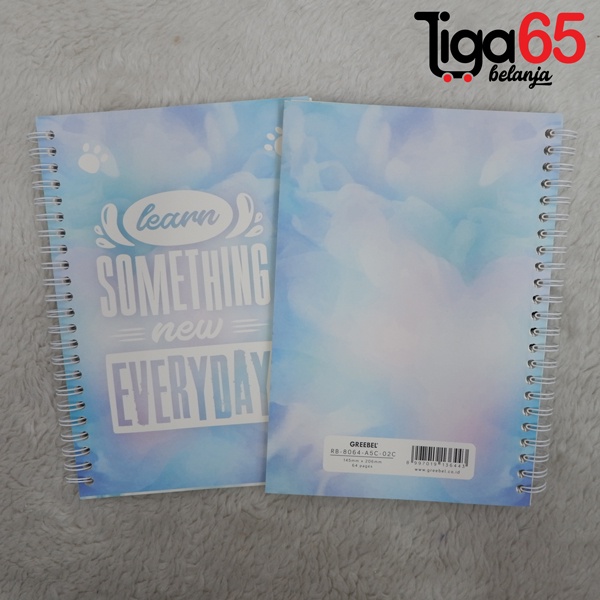 365 Notebook/Buku Diary/Buku &amp; Alat Tulis/GREEBEL RING BOOK 8064 A5C