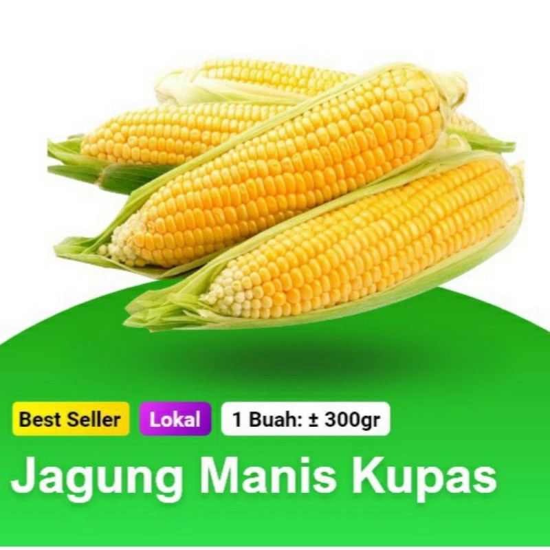 

PASAR GUBENG - Jagung manis per 2 pcs