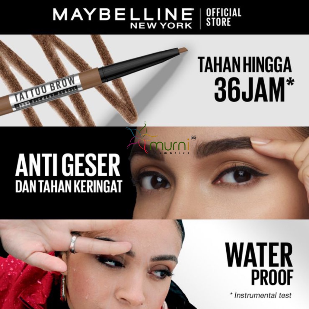 MAYBELLINE TATTO BROW 36H PIGMENT  PENCIL