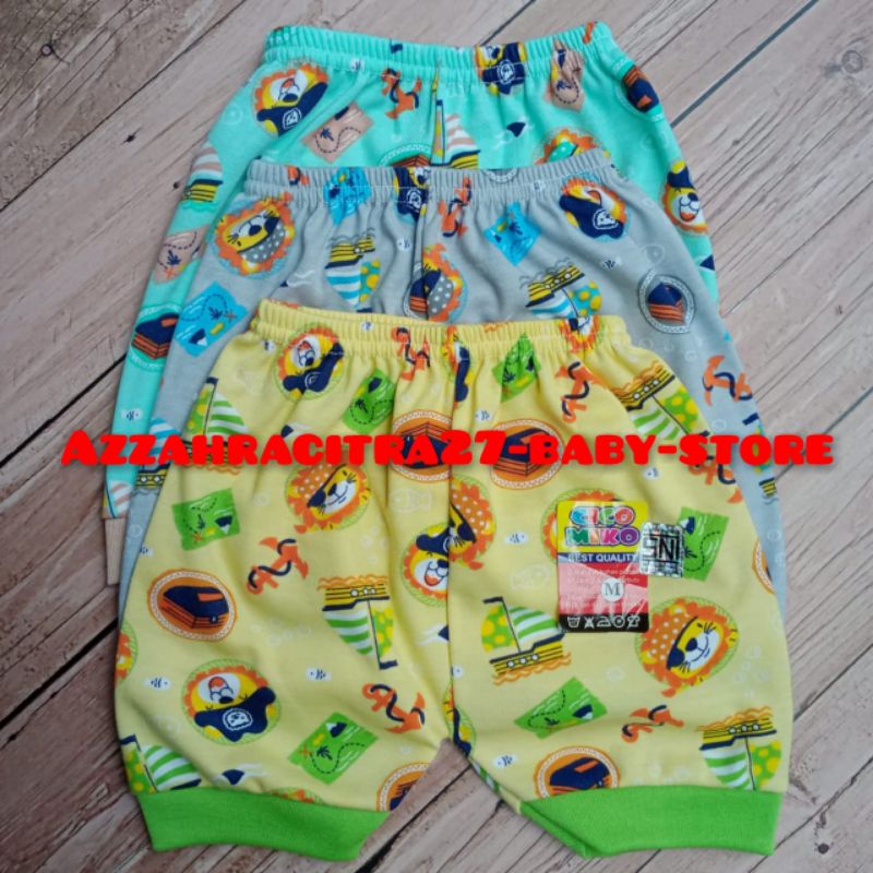 PROMOO!!! CICO MIKO CELANA BAYI MODEL SEGI UKURAN M L BAHAN ADEM LEMBUT &amp; SNI