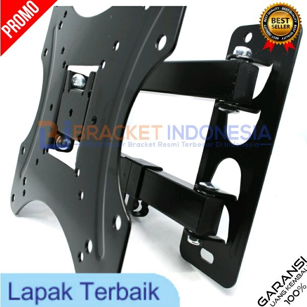 Bracket Lengan Swivel 4 arah Maju Mundur 32-40-42 Inch