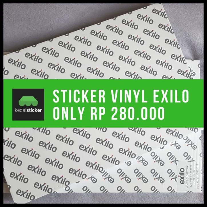 

[Promo] Stiker Vinyl A3+ Exilo Sticker (Glossy/Matte)