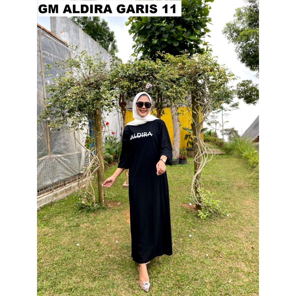 Gamis Wanita Aldira Model Simple Terbaru2022 / Gamis Wanita / Baju Muslim