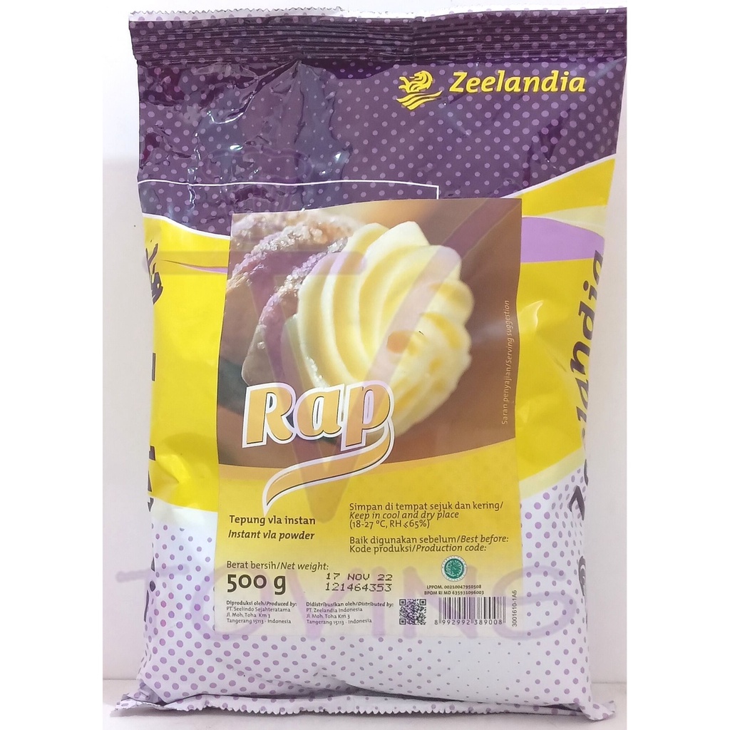 

RAP INSTANT CUSTARD POWDER 500GR