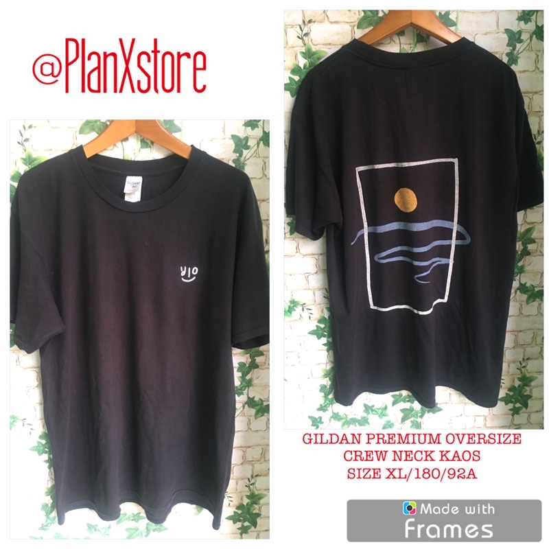 GILDAN PREMIUM OVERSIZE KAOS PRELOVED TERJANGKAU