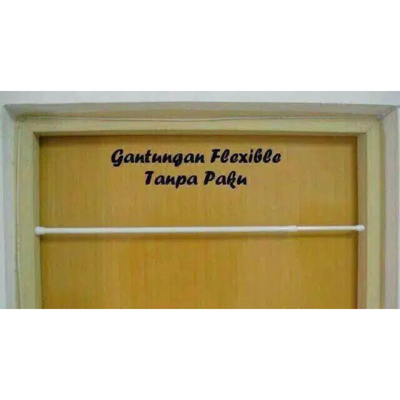 tiang tirai fleksibel / tiang tirai pintu 80-150cm/ tiang kamar mandi/ tongkat kamar mandi/ tongkat horden/ tongkat gorden/ tongkat kolong dapur/ tongkat fleksibel/ tongkat tirai/ tongkat ajaib/ pipa ajaib/ tiang tirai/ tongkat pipa / tiang tanpa paku