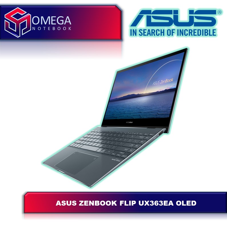 ASUS ZENBOOK FLIP UX363EA OLED i7 1165G7 16GB 1TBSSD W10 13.3FHD