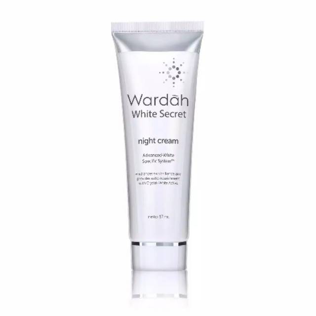 Wardah white secret night cream
