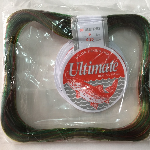 6 lbs Senar tali pancing ultimate mambo/biru/putih