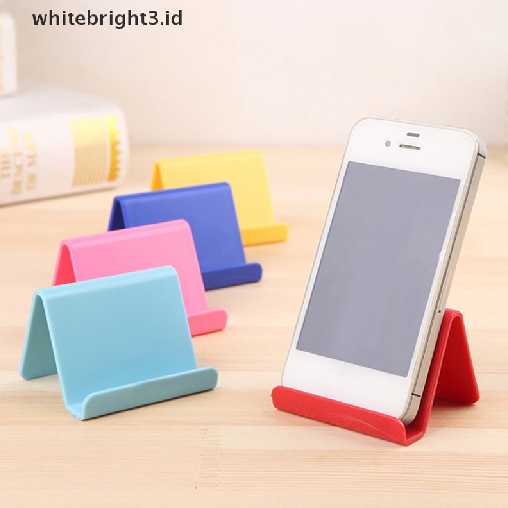 (whitebright3.id) Stand Holder / Dudukan Ponsel / Tablet Universal Mini Serbaguna Untuk Meja