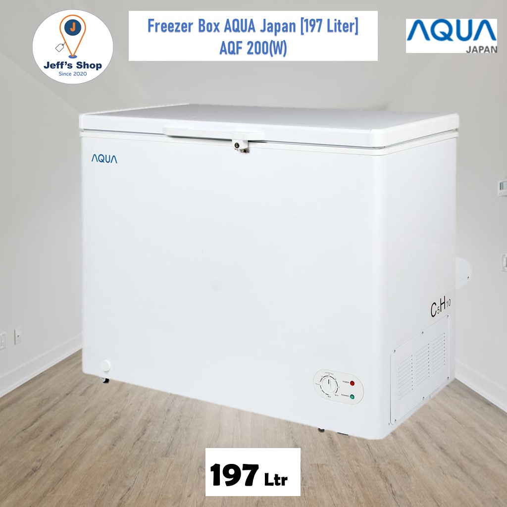 Jual Chest Freezer / Freezer Box Aqua [197 Liter] AQF 200(W) Shopee