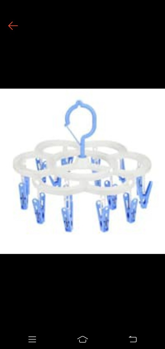 Gantungan Jemuran 16 Jepit - Serbaguna