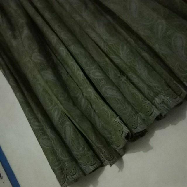 Gorden Pintu Kamar Minimalis Blackout Import Printing Coklat Pink Model Smokring Ukuran 130 X 230