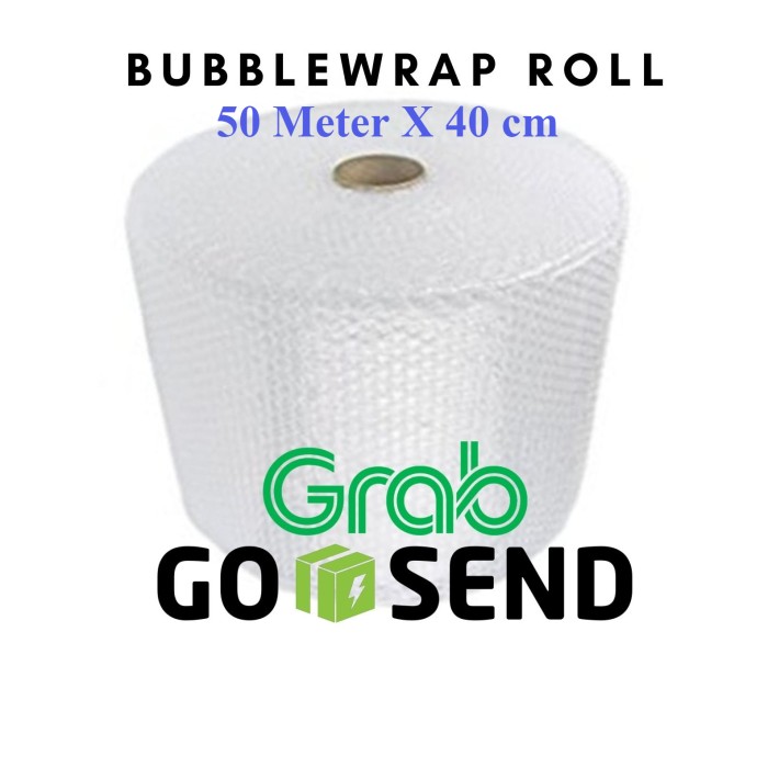 

Plastik BUBBLEWRAP 40 Cm x 50 Meter Bubble Wrap Roll - Hitam