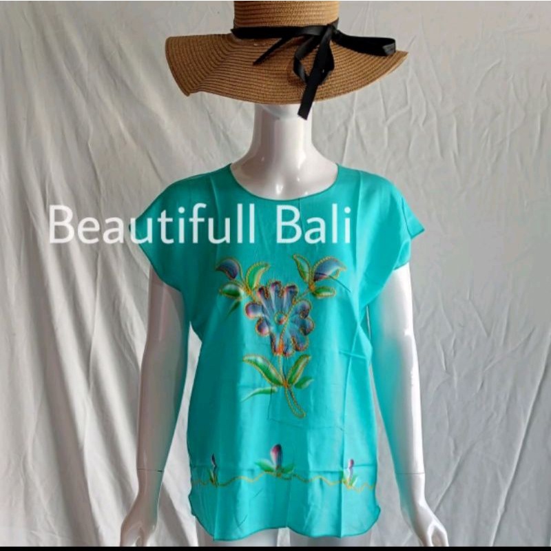 ATASAN LUKIS BALI XL/ BAJU ATASAN WANITA BALI