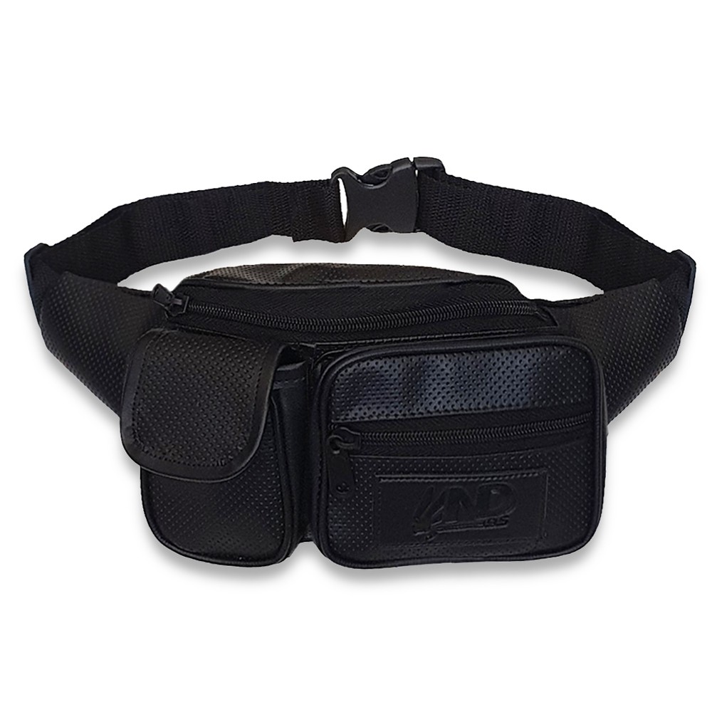 SHOPEE 7.7 BOMBASTIS SALE!! Tas Pria Wanita Unisex Waisbag Slingbag N10D Tas Pinggang Kulit Imitasi Waterproof