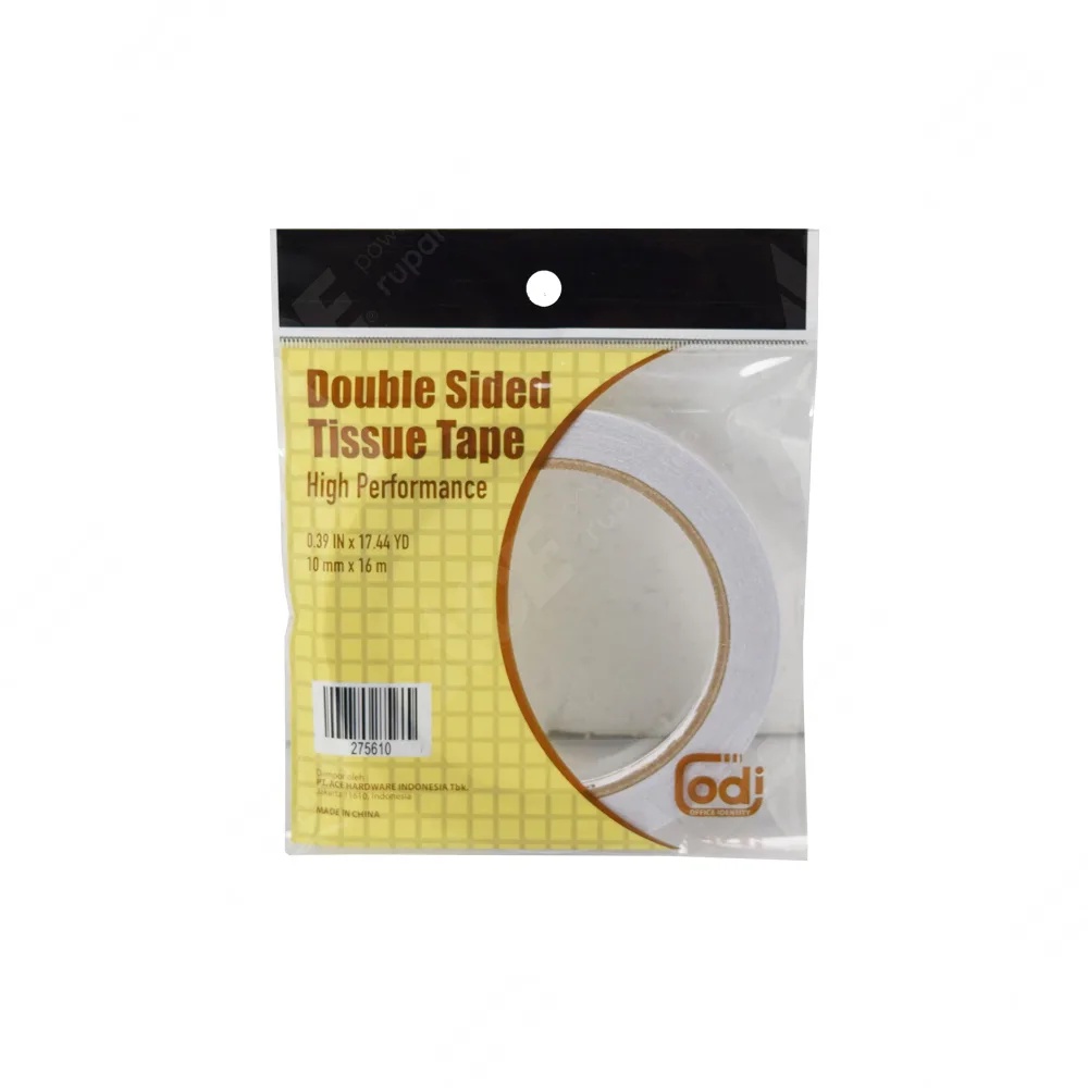 Ace Odi Double Tape 10mm X 16mtr - Putih