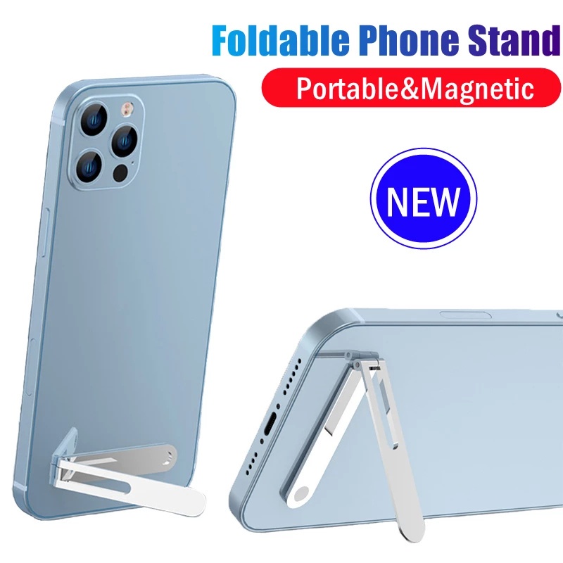 Stand Holder Hp / Tablet Universal Mini Portable Bisa Dilipat / Disesuaikan