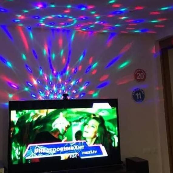 1384 Lampu Disko Putar Full Colour Disco Lamp Party Dugem Diskotik Warna Warni 1384 Shopee Indonesia