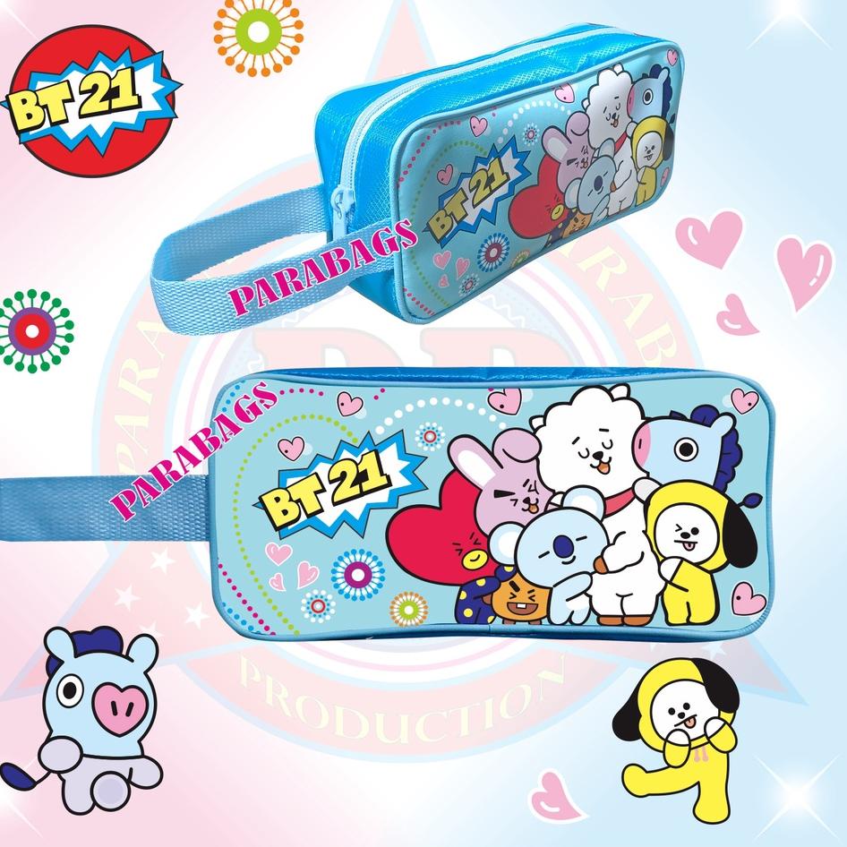 

♔ tempat pensil anak BT21 kualitas premium